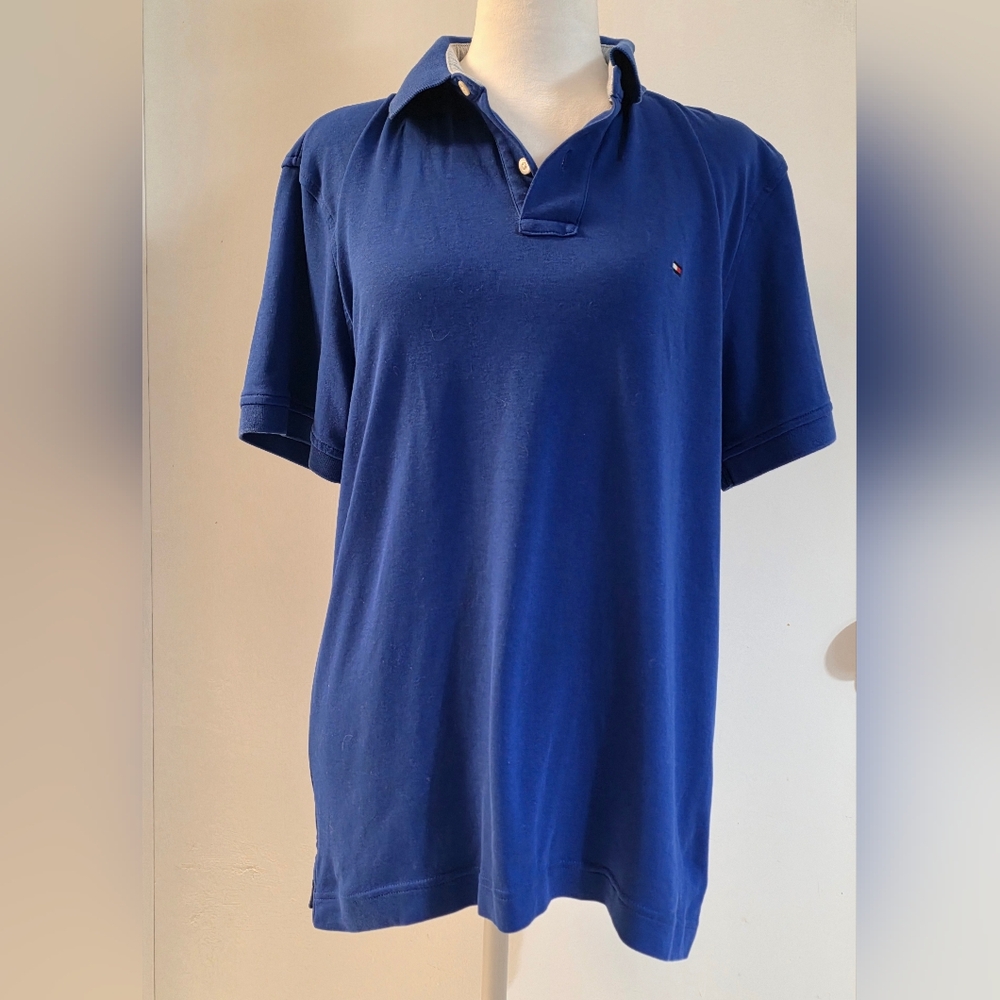 Tommy Hilfiger Polo Mens, Size Large, Short Sleeves